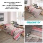 ETE HOMETEX TEK KİŞİLİK WELSOFT UYKU SETİ TASEL BEJ 8696474232021